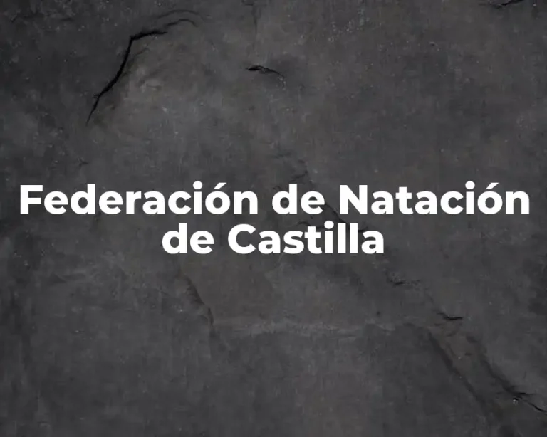 Federación de Natación de Castilla