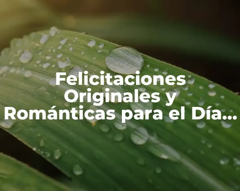Felicitaciones Originales y Románticas para el Día de San Valentín