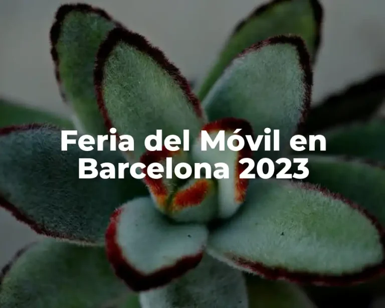 Feria del Móvil en Barcelona 2023