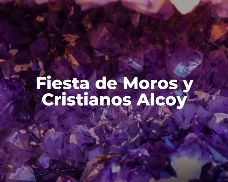 Fiesta de Moros y Cristianos Alcoy
