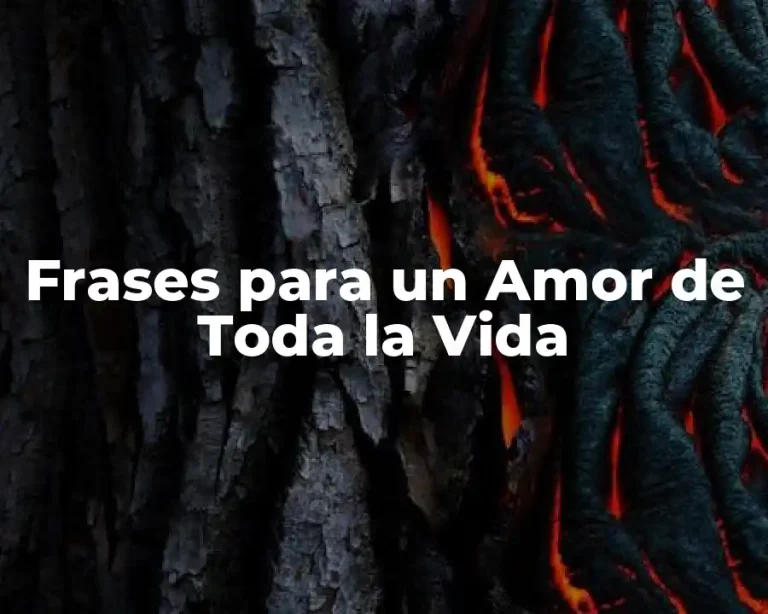 Frases para un Amor de Toda la Vida