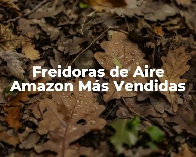 Freidoras de Aire Amazon Más Vendidas