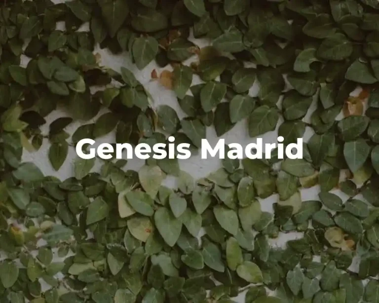 Genesis Madrid