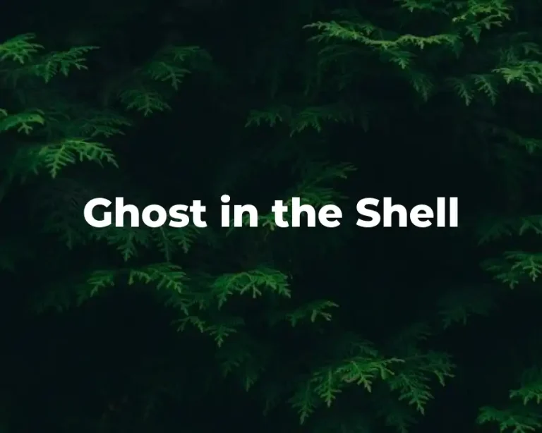 Ghost in the Shell