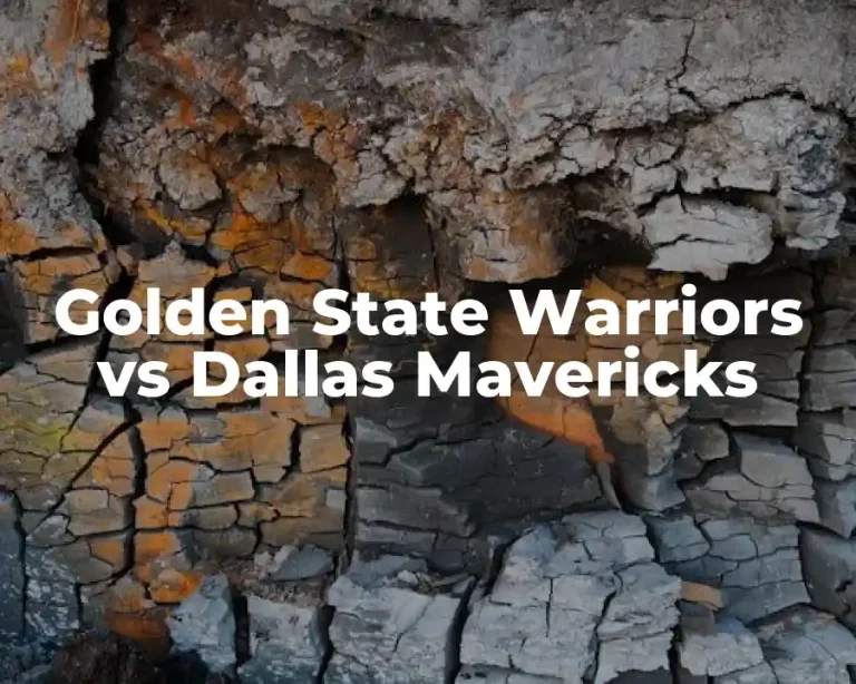 Golden State Warriors vs Dallas Mavericks