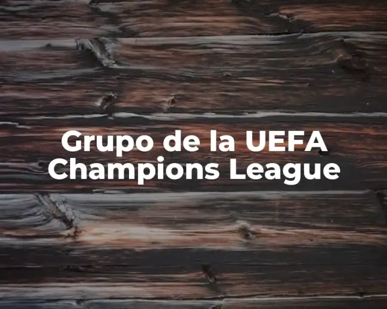 Grupo de la UEFA Champions League