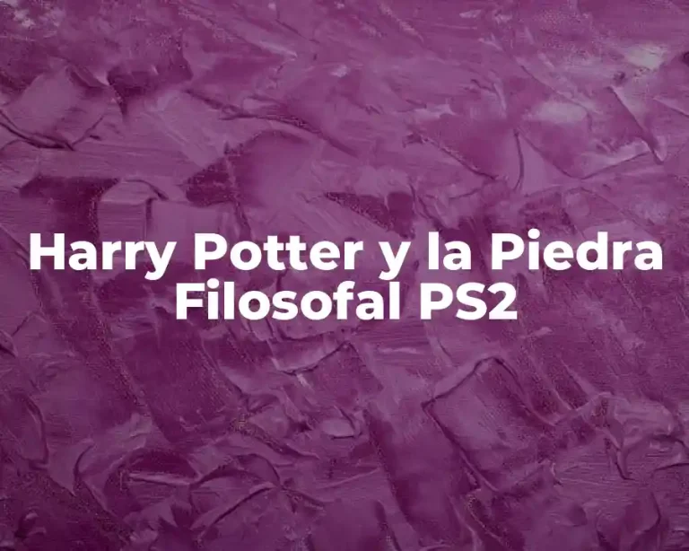 Harry Potter y la Piedra Filosofal PS2