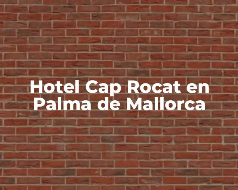 Hotel Cap Rocat en Palma de Mallorca