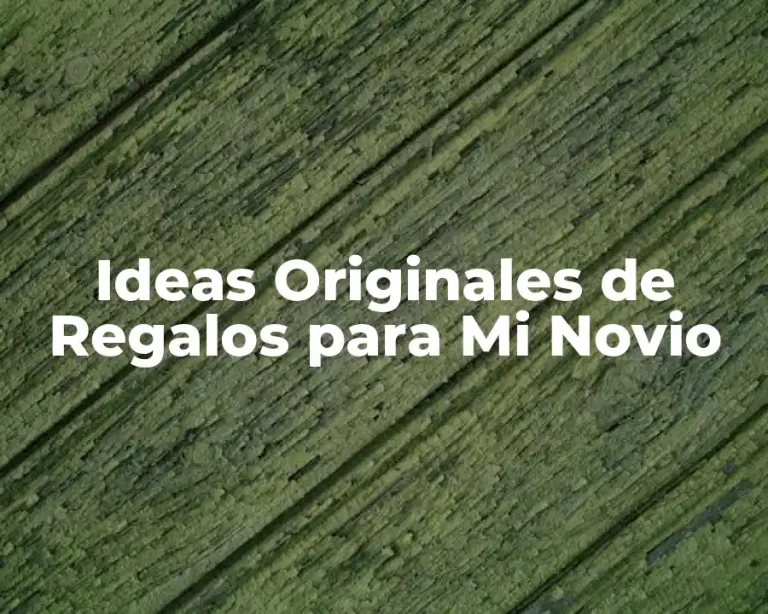 Ideas Originales de Regalos para Mi Novio