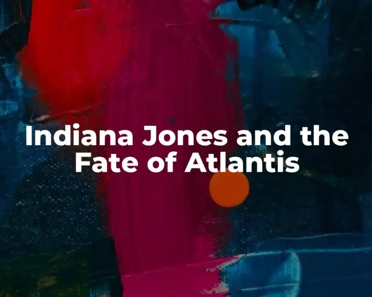 Indiana Jones and the Fate of Atlantis