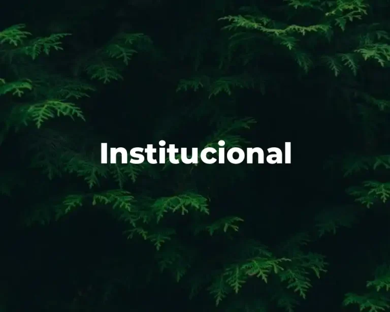 Institucional