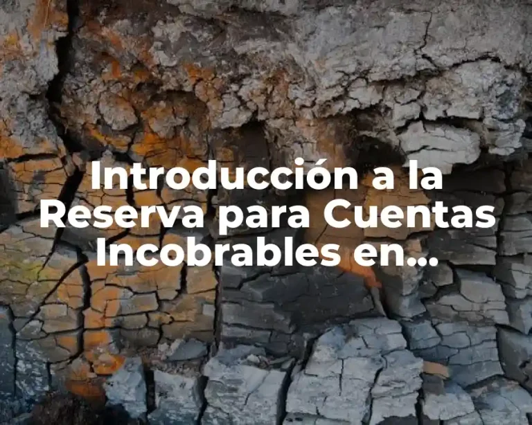 Introducción a la Reserva para Cuentas Incobrables en Contabilidad