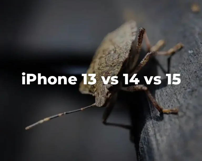 iPhone 13 vs 14 vs 15