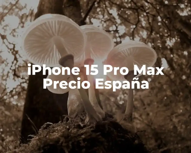iPhone 15 Pro Max Precio España