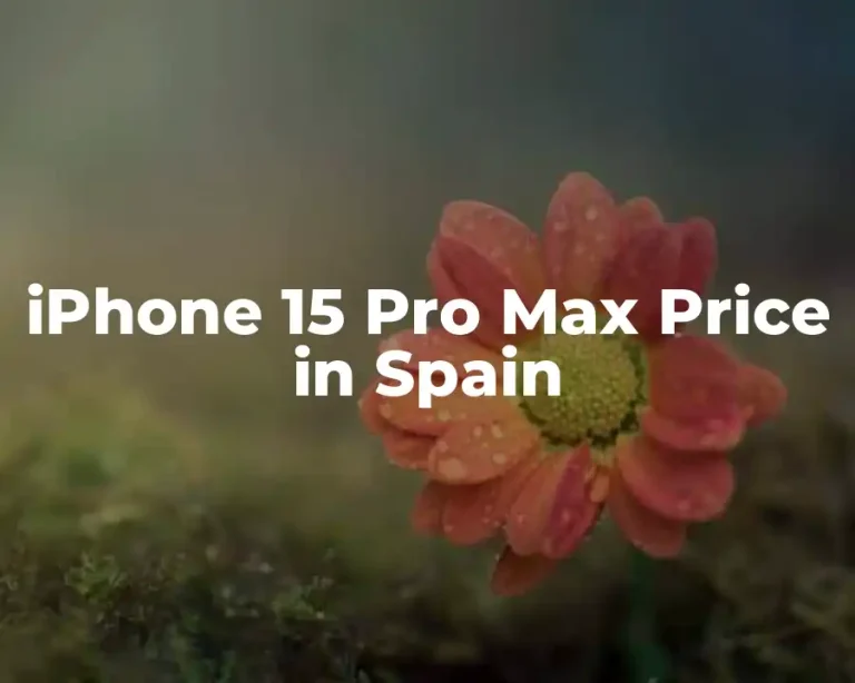 iPhone 15 Pro Max Price in Spain