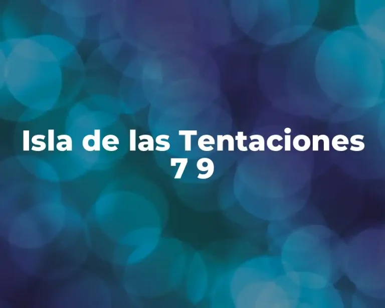 Isla de las Tentaciones 7 9
