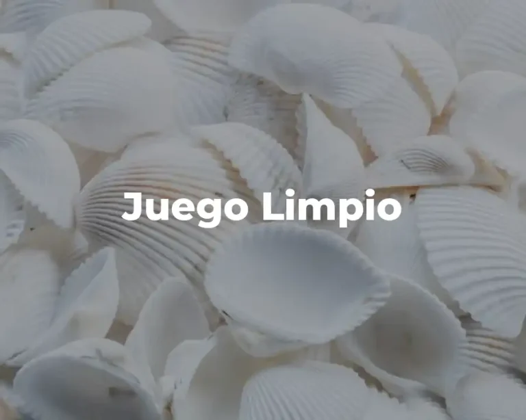 Juego Limpio