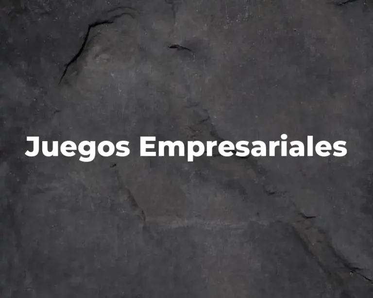 Juegos Empresariales