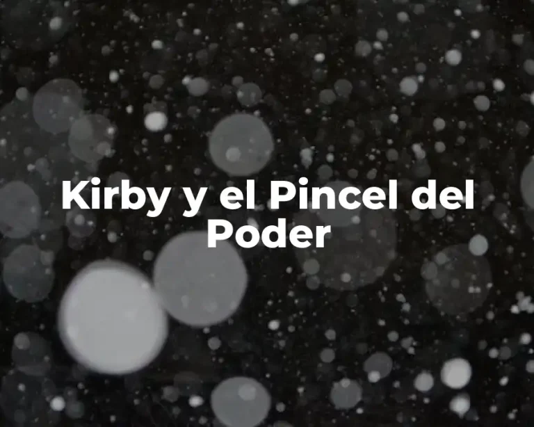 Kirby y el Pincel del Poder