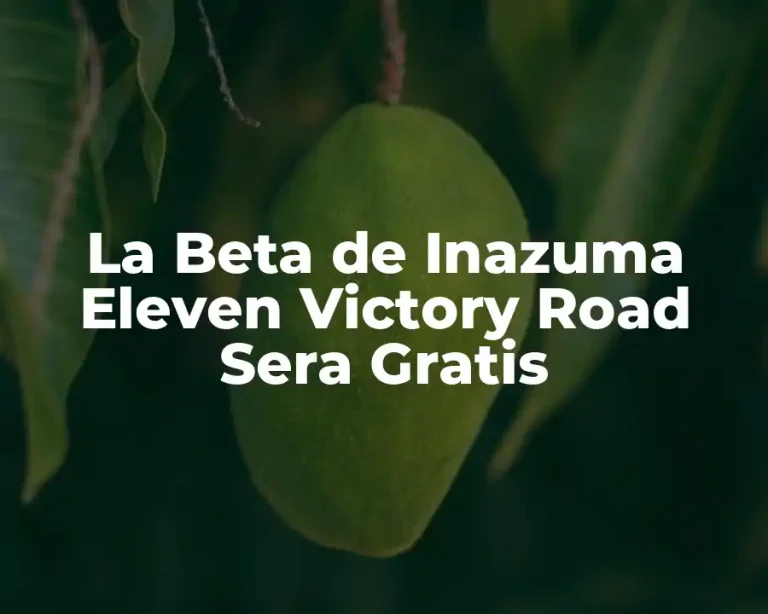 La Beta de Inazuma Eleven Victory Road Sera Gratis