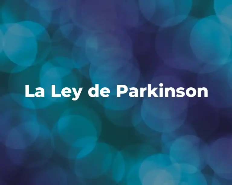 La Ley de Parkinson