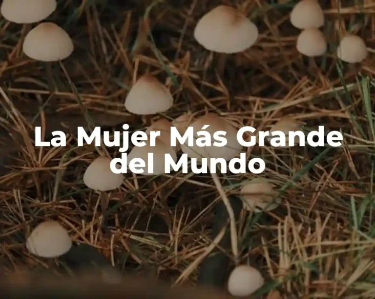 La Mujer Más Grande del Mundo