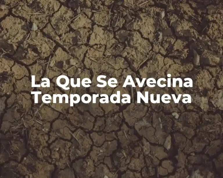 La Que Se Avecina Temporada Nueva