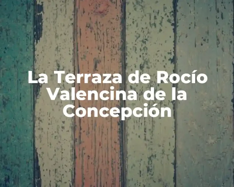 La Terraza de Rocío Valencina de la Concepción