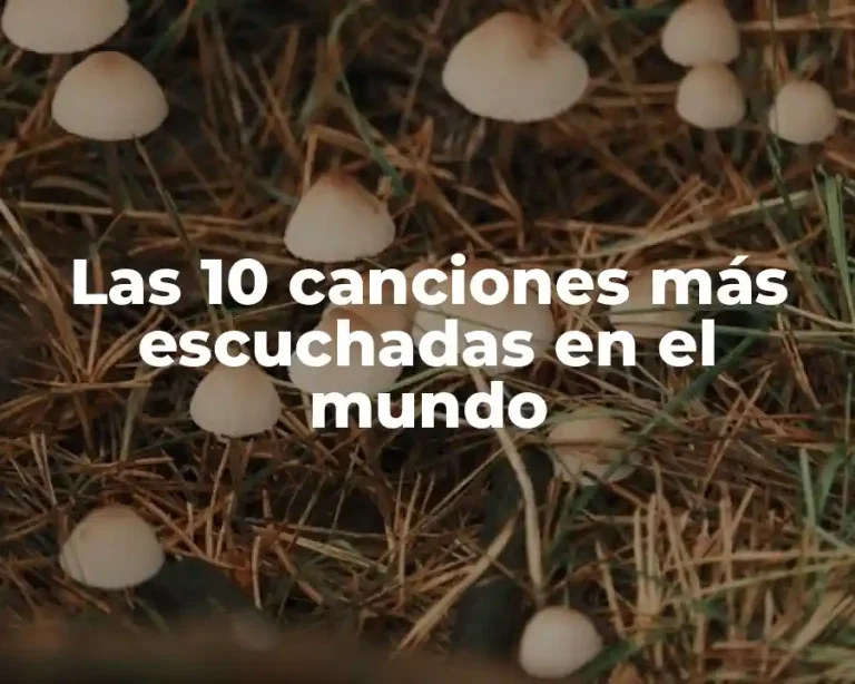 Las 10 canciones más escuchadas en el mundo
