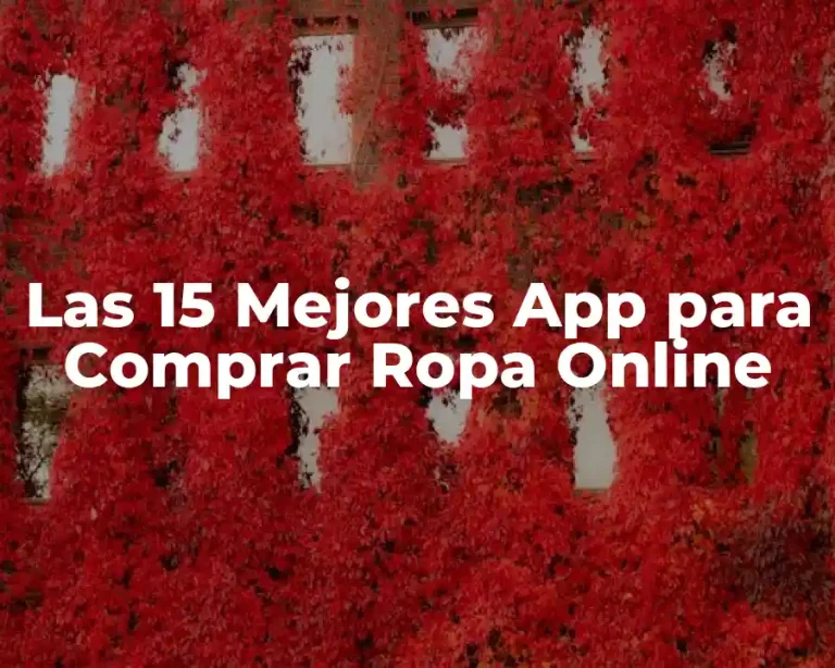 Las 15 Mejores App para Comprar Ropa Online