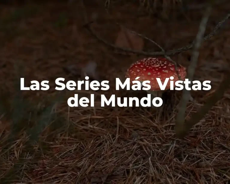 Las Series Más Vistas del Mundo