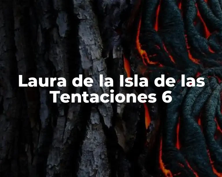 Laura de la Isla de las Tentaciones 6