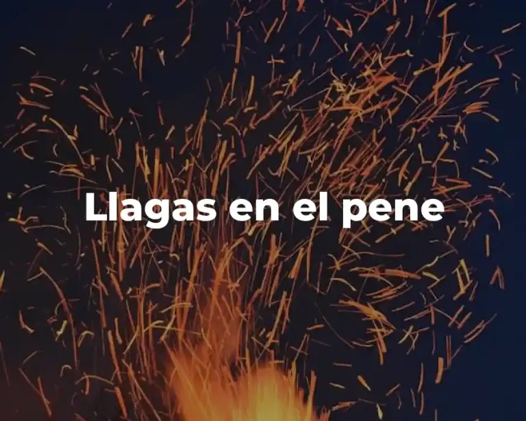 Llagas en el pene