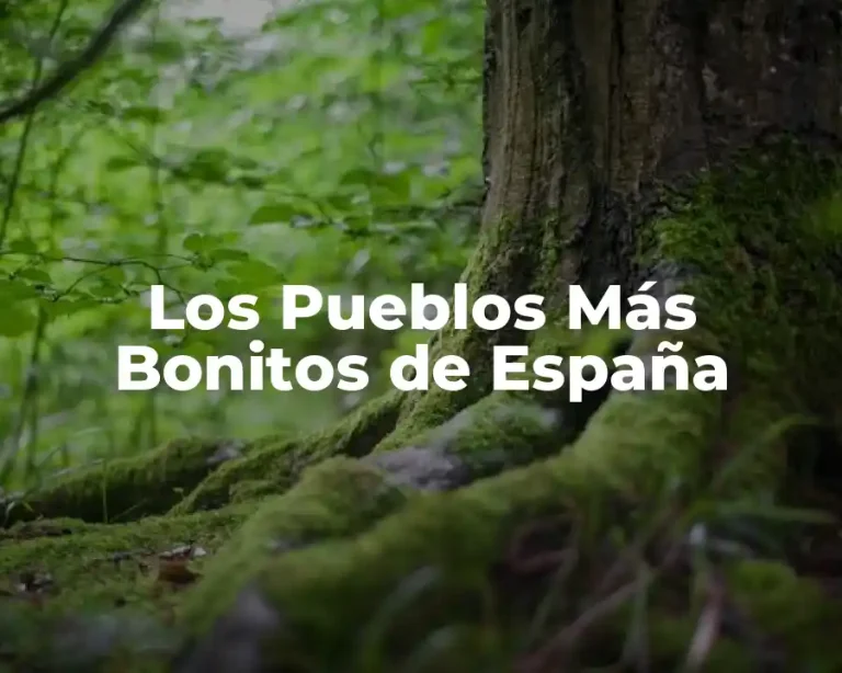 Los Pueblos Más Bonitos de España