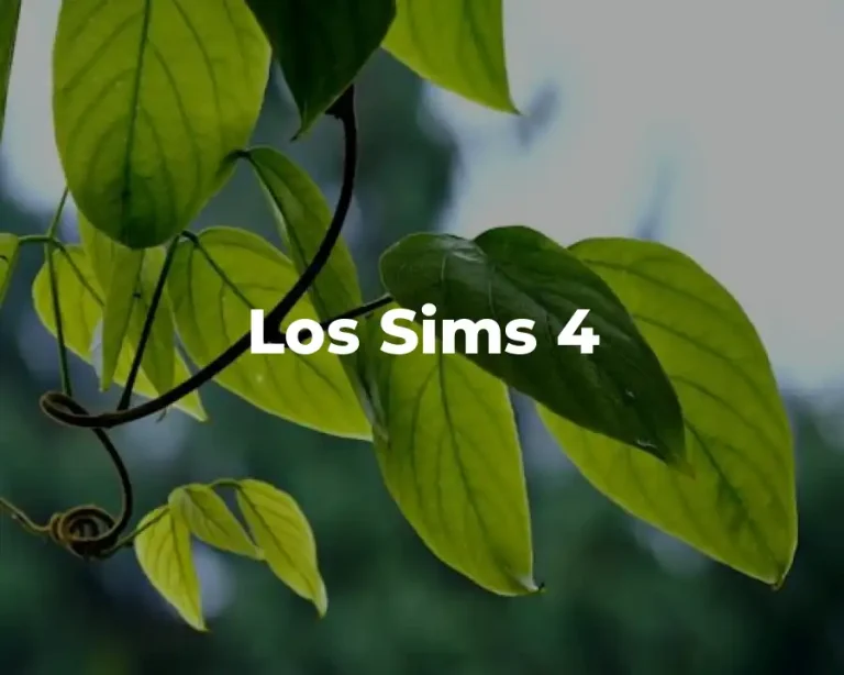 Los Sims 4