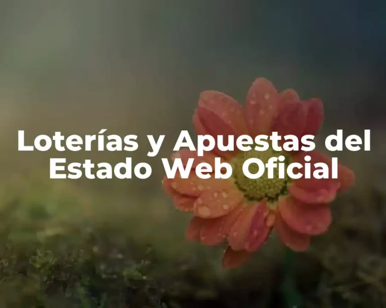Loterías y Apuestas del Estado Web Oficial