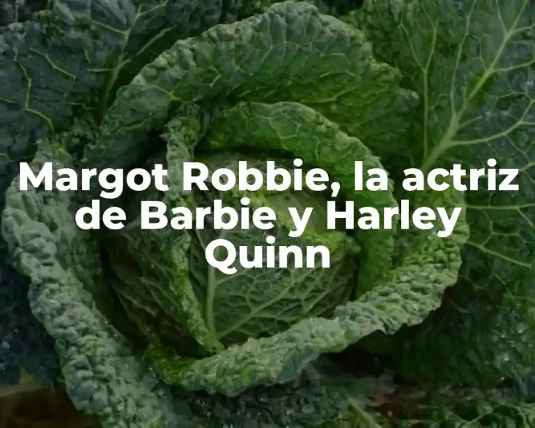 Margot Robbie, la actriz de Barbie y Harley Quinn