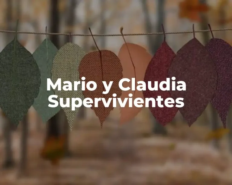 Mario y Claudia Supervivientes