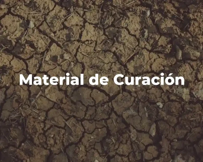 Material de Curación