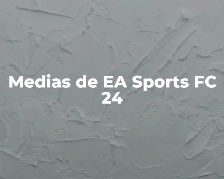 Medias de EA Sports FC 24