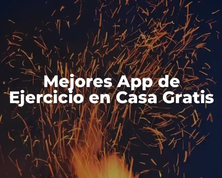 Mejores App de Ejercicio en Casa Gratis