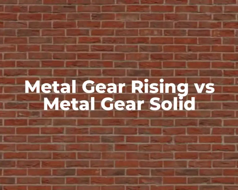 Metal Gear Rising vs Metal Gear Solid