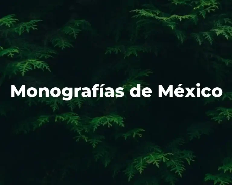 Monografías de México