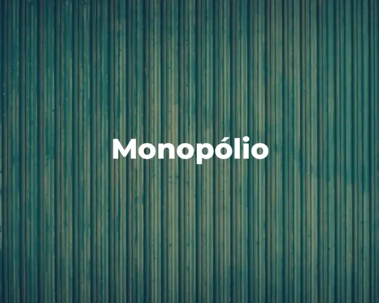 Monopólio