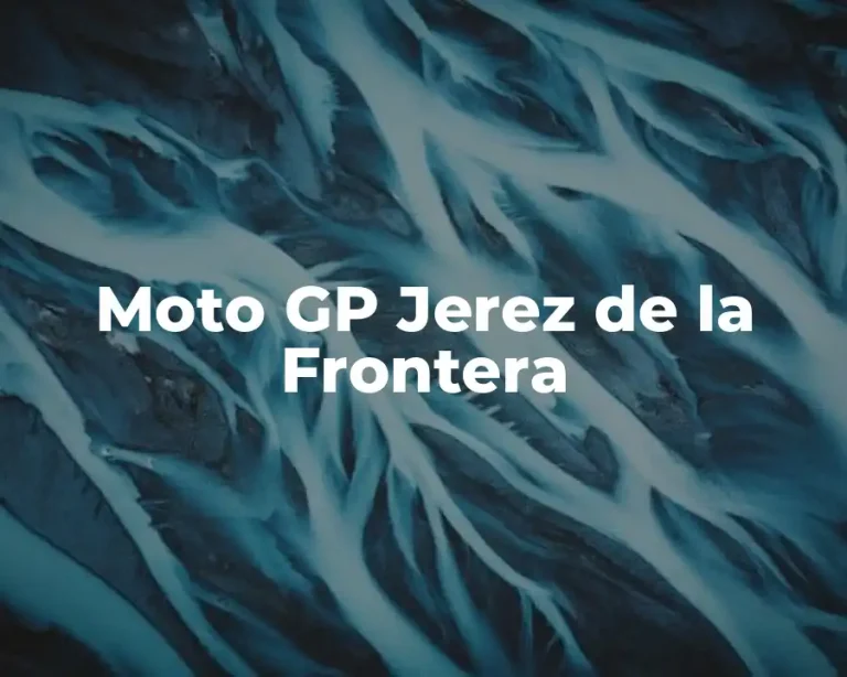 Moto GP Jerez de la Frontera