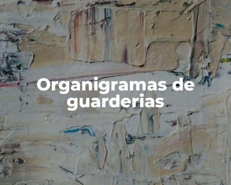Organigramas de guarderias