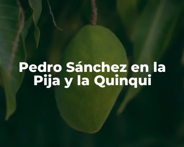 Pedro Sánchez en la Pija y la Quinqui