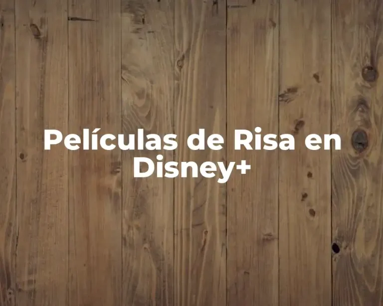 Películas de Risa en Disney+
