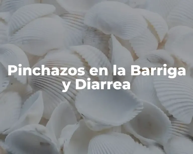 Pinchazos en la Barriga y Diarrea
