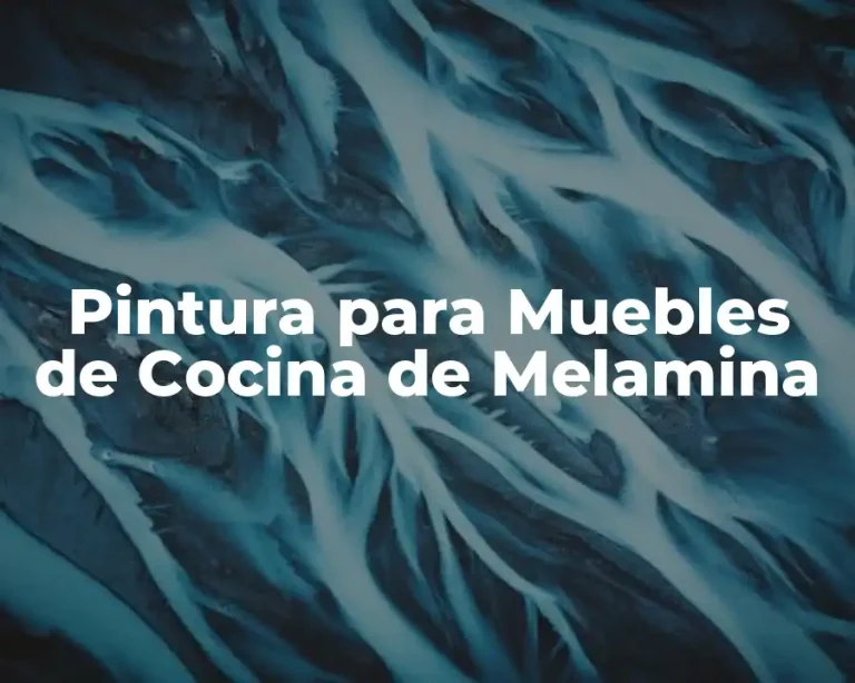 Pintura para Muebles de Cocina de Melamina